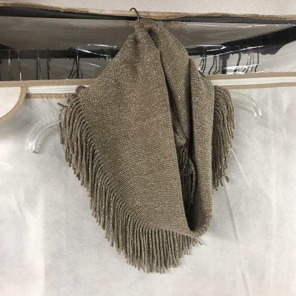 no brand Accessories - Knit scarf with fringe detail